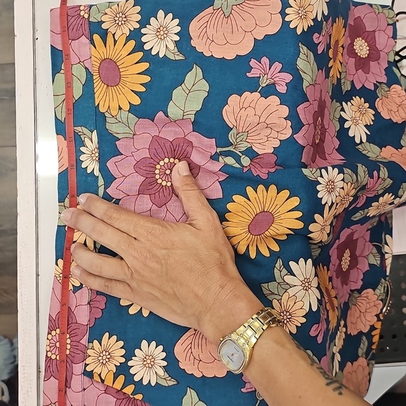 Cotton, Skirt, Casual, Summer, Flower, Mini, Vacation, Earthy, Girly, Nwt - Picture 5 of 5